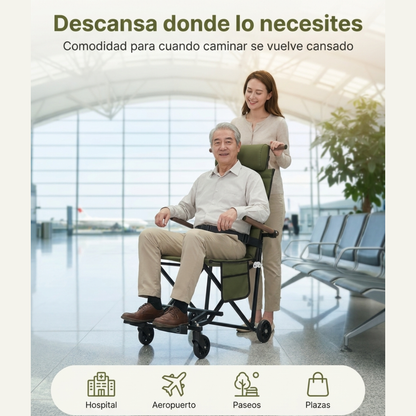 Silla de Ruedas Plegable